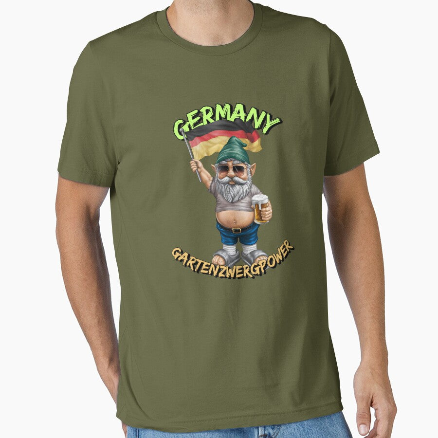 Garden Gnome goes EM - Garden Gnome Power 7 by Toms Tee