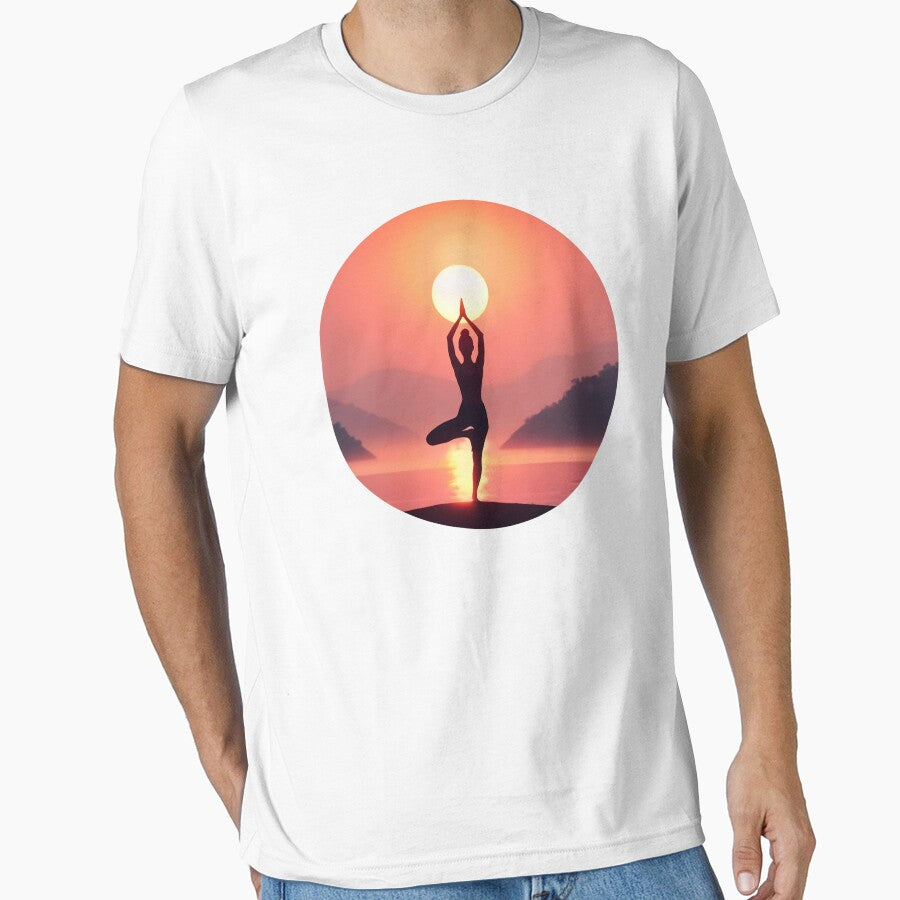 Sundowner yoga by Toms Tee