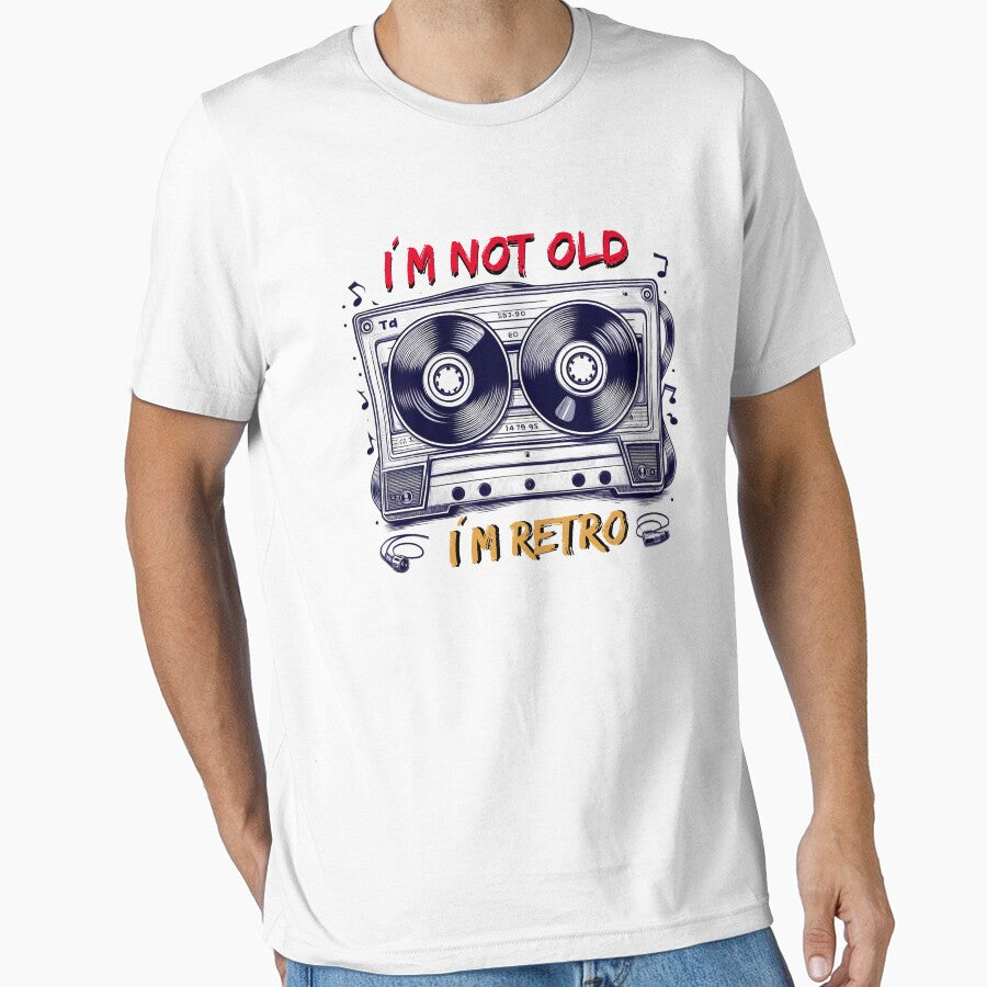 Tape .... not old but retro 3 "NO DARK COLORS" by Toms Tee
