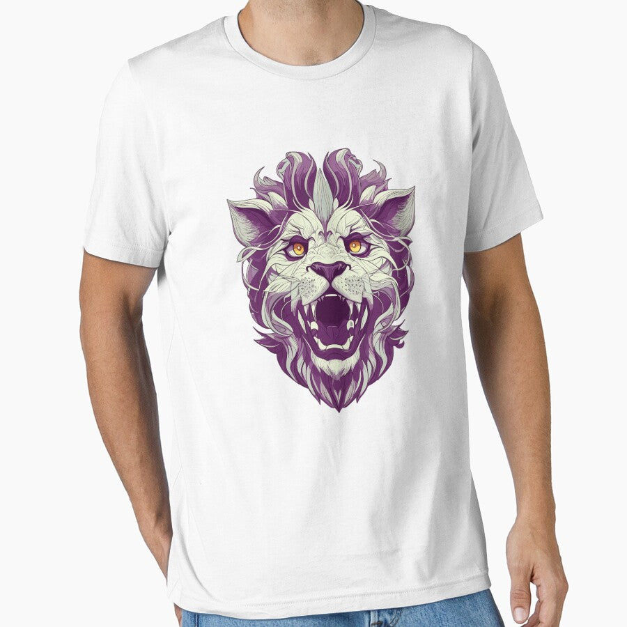 Fantasy Lion Head Illustration by NordicBadger