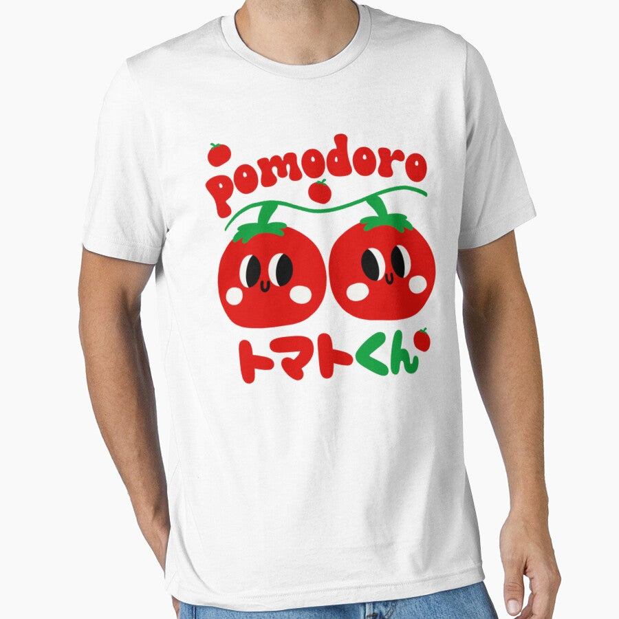 Pomodoro Twins Kawaii Tomato Duo by mooreweeksArt