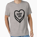 Dump Him Valentine Candy Heart Anti Valentine's Dump Him Gear by DynamicDesign
