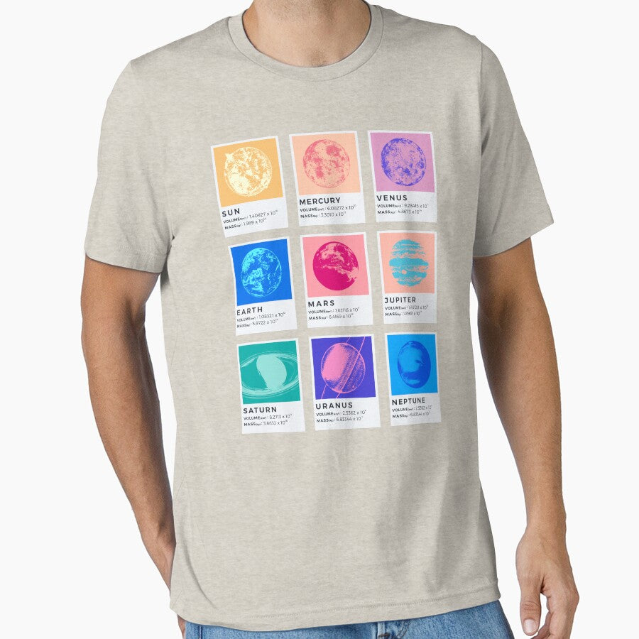 Solar System Vintage Colors V01 by Lidra Zehcnas