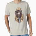 Hippy monkey cool by Toms Tee