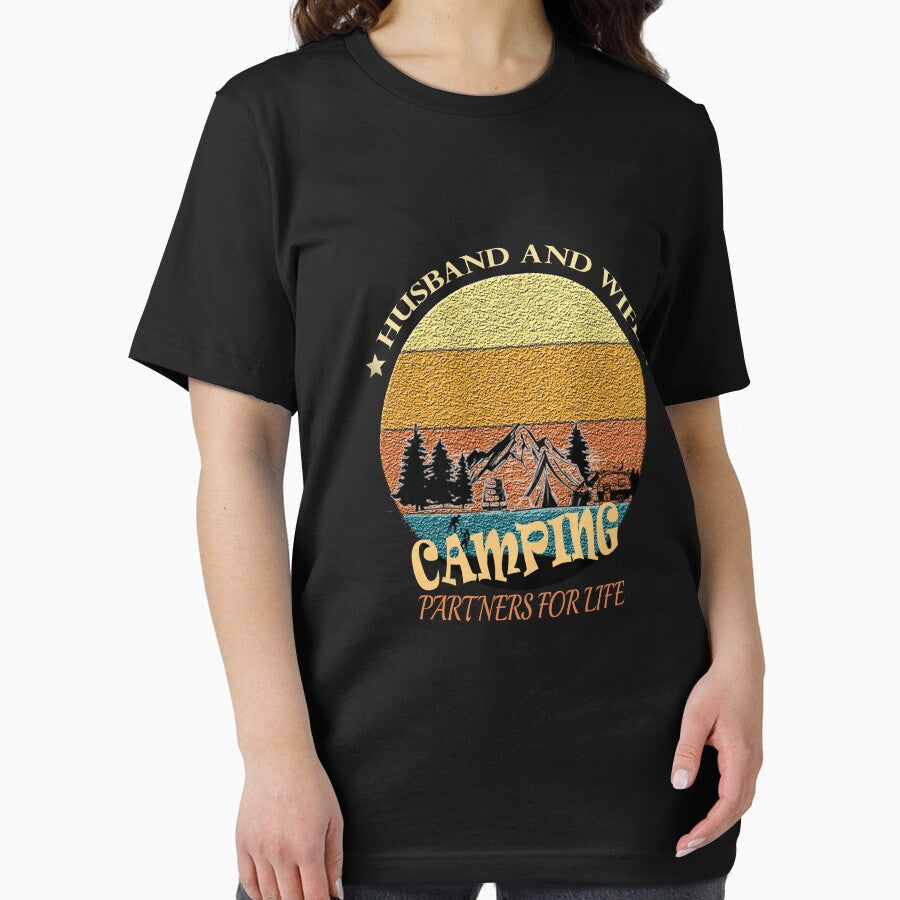 Husband And Wife Camping Partners For Life by Red123shop
