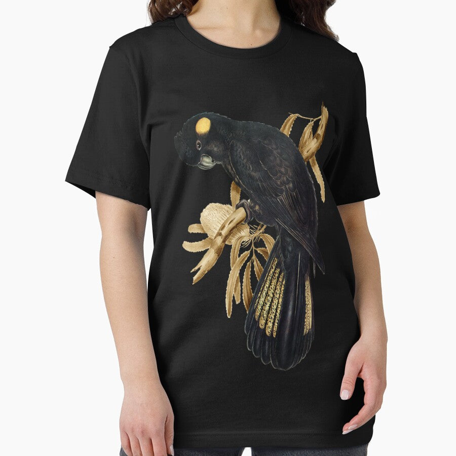 Yellow-tailed Black Cockatoo Classic by Ndeliaw