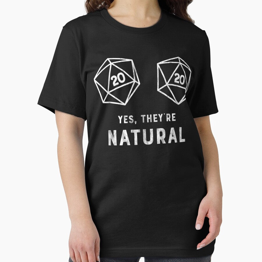 Yes, they're Natural 20 d20 dice funny RP by gettokwcraskn2a