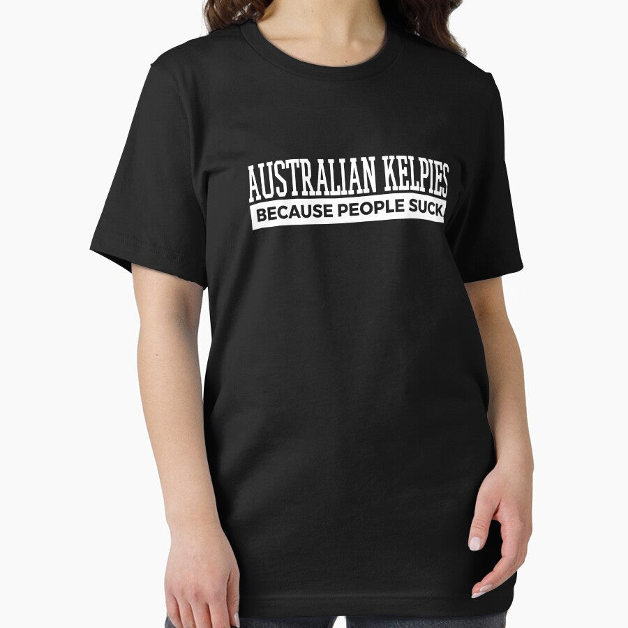 Australian Kelpies Dog Tee Cute Funny Dog Gifts by doggopupper