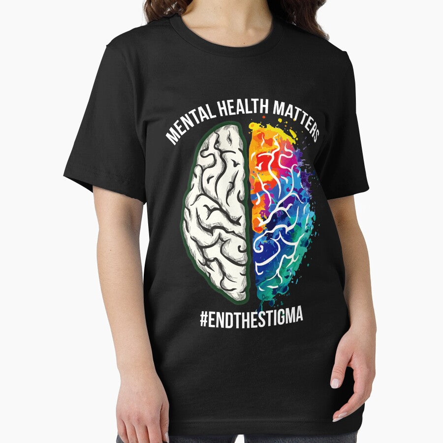 Colorful Brain Mental Health Matters by Jasonstoreasd