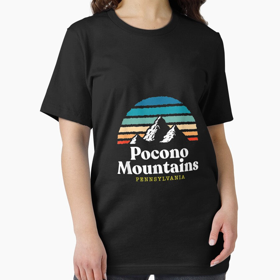 Pocono Mountains, Pennsylvania USA Ski Resort 1980s Retro by Quinn5Rosea
