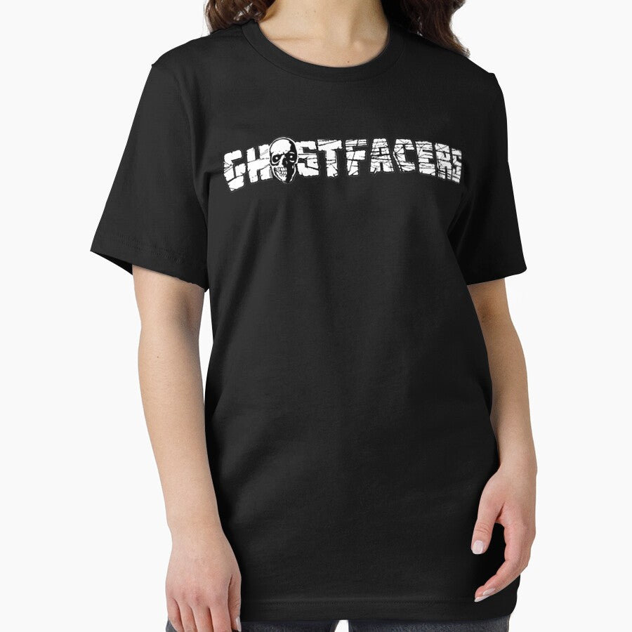 Supernatural Ghostfacers logo (white) Essential T-Shirt by EarlSchamberger
