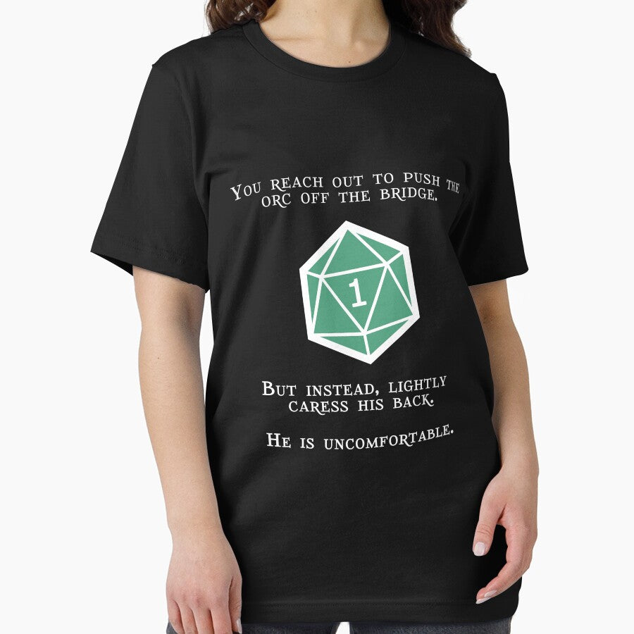 Natural 1 - Orc (White) by laurauroraa