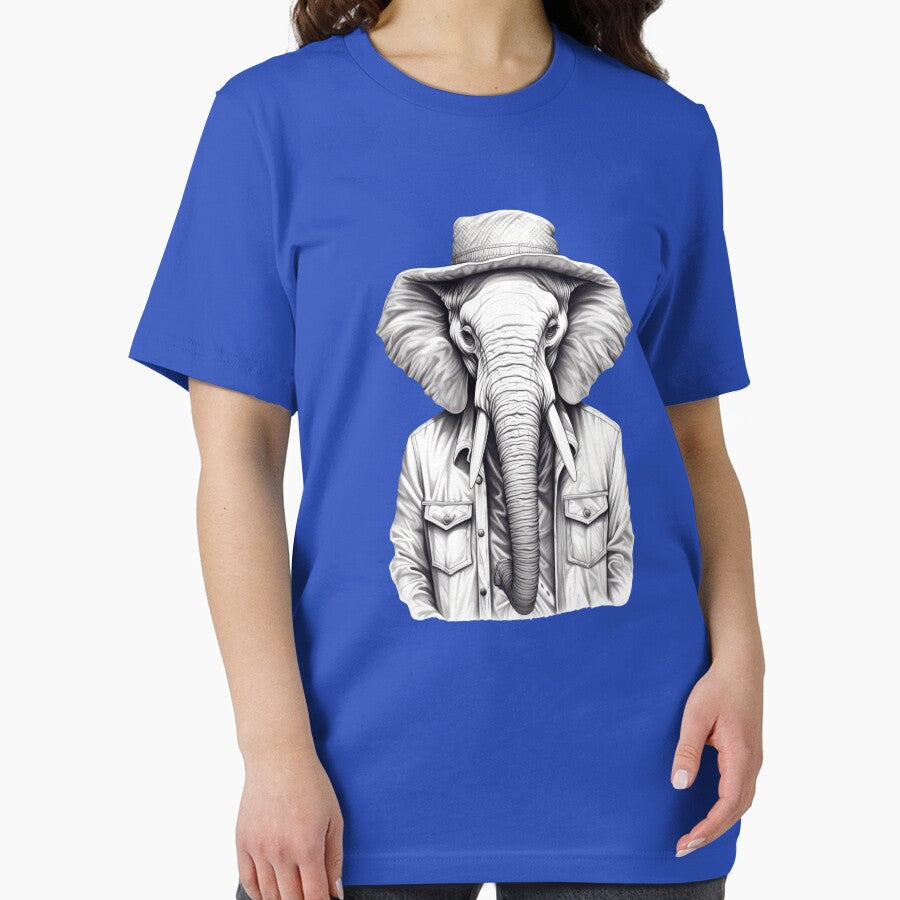 Elephant B/W by Toms Tee