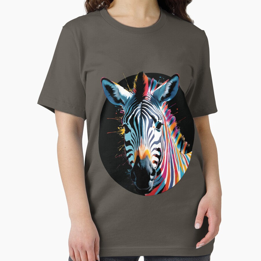 Zebra pop art by Toms Tee