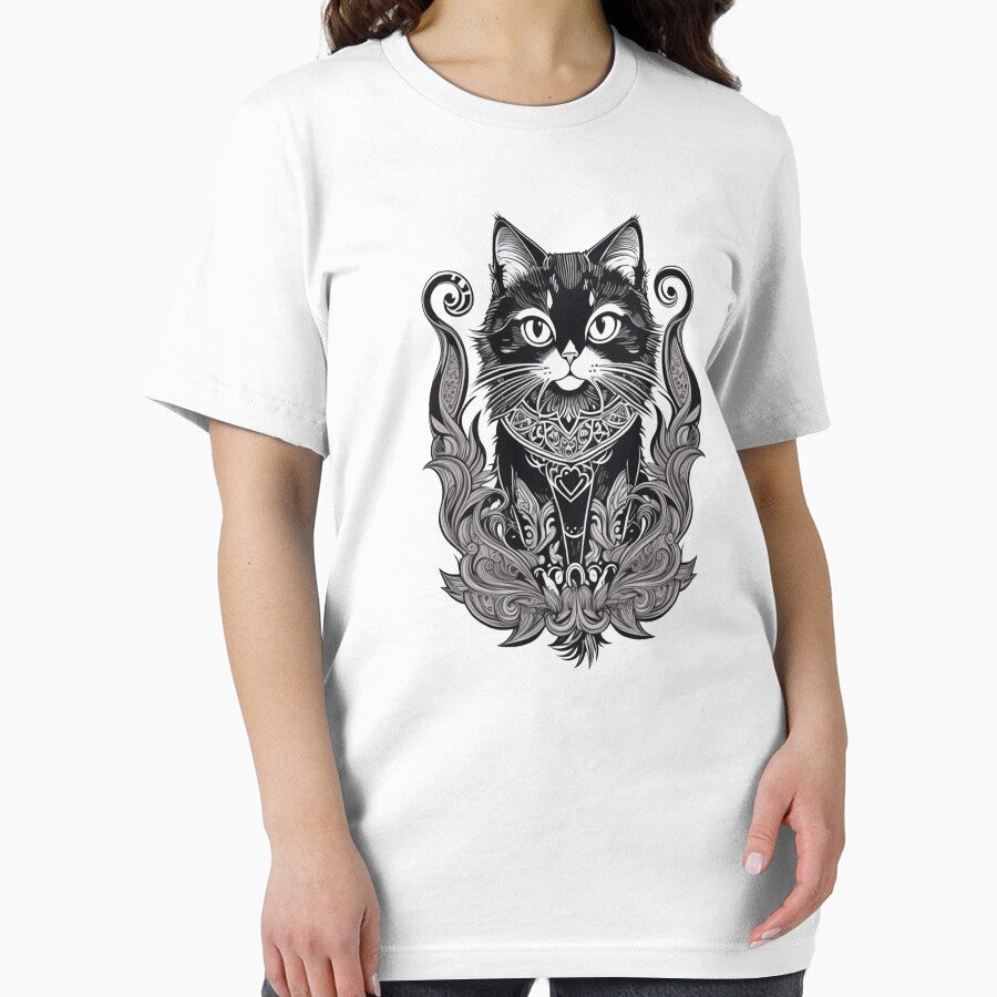 Tribal Cat Illustration by NordicBadger