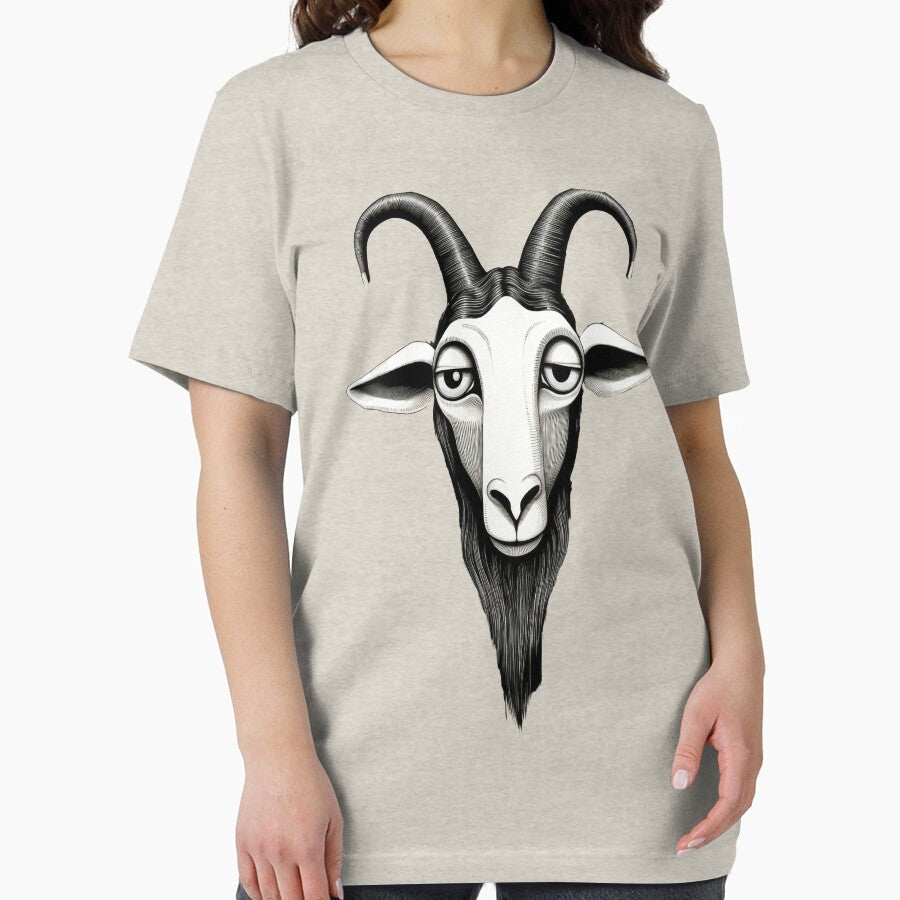 Meet “Zephyr” – the cool goat head by Toms Tee