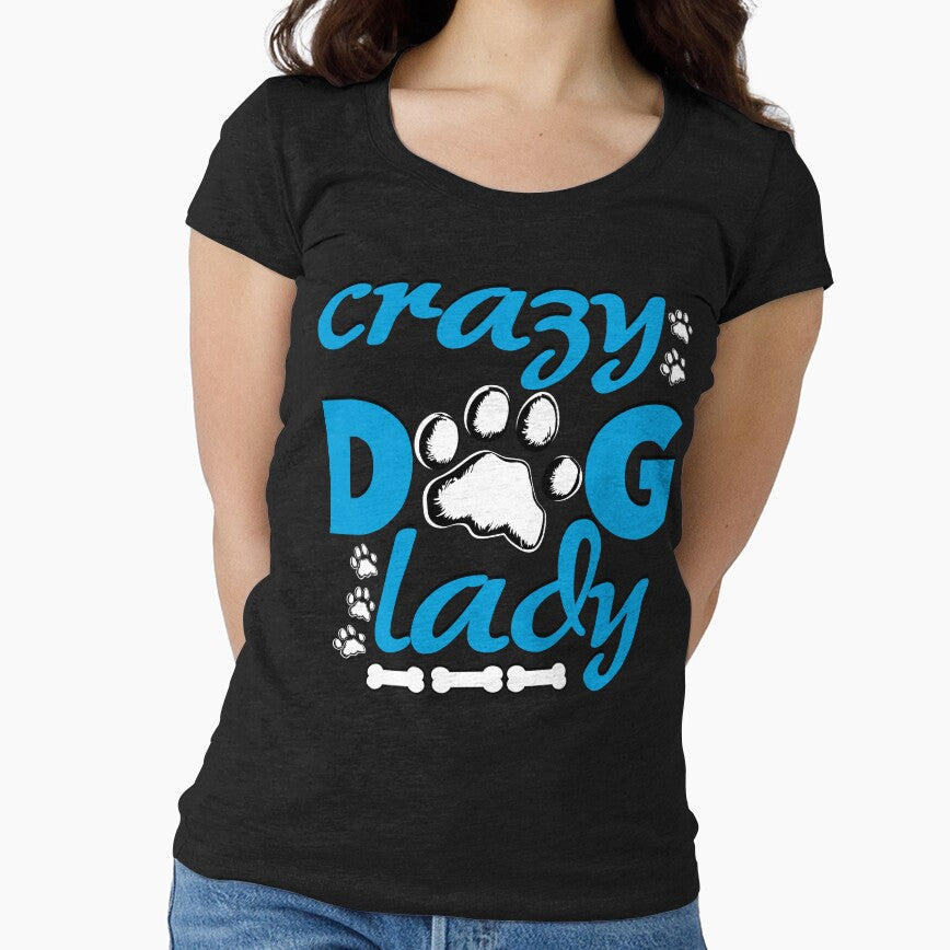 Crayzy Dog Lady Dog by Dog-Art-Shirt