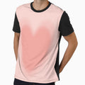 Gradient Heart Pink Love by MediTees