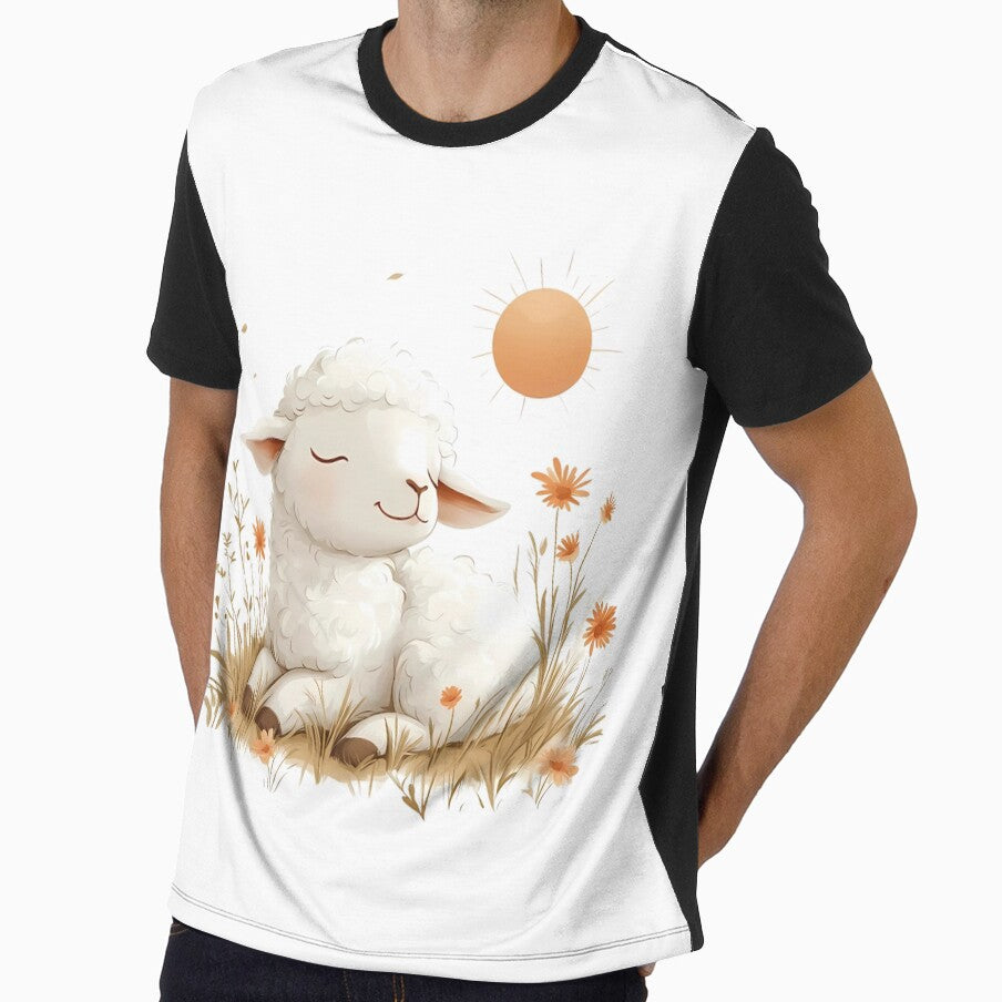 We're friends sheep ,design,graphics,cute, by Gallery-yuuna