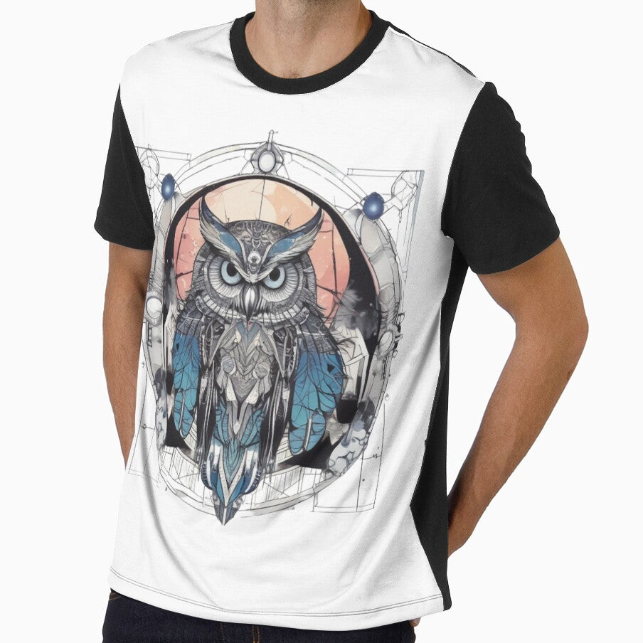 Geometric owl by Stemies Productions