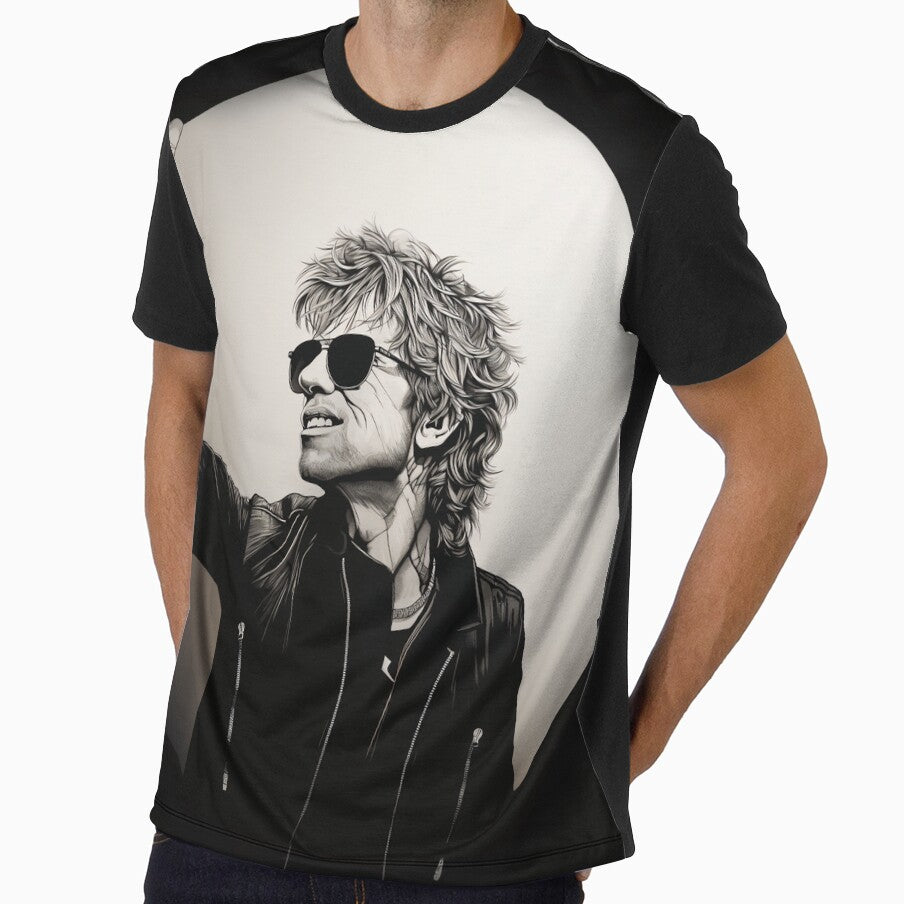 Bon Jovi Lookalike 2 Vectorized by fjeddik