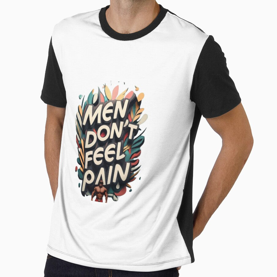 Men  men don't feel pain' by Saitext