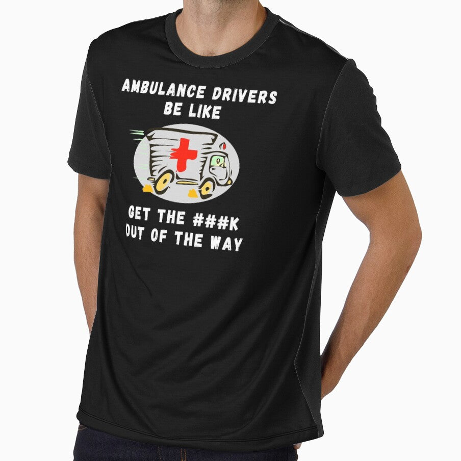 Funny Ambulance Driver by MojaveTradePost
