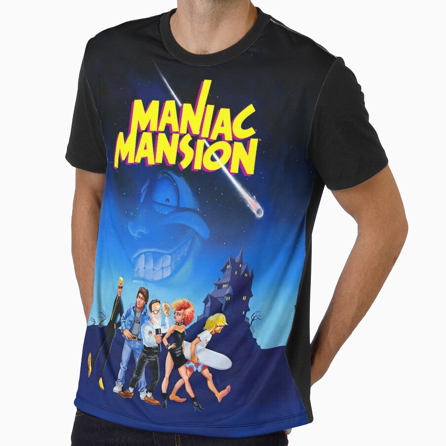 Day of the Tentacle - Maniac Mansion (High Contrast) by hangman3d