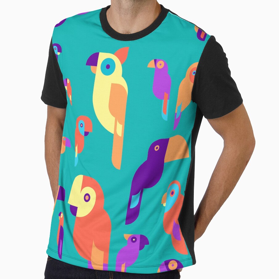 Copy of Cool Parrot Design Pattern by Horia Manolache