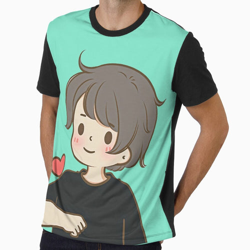 6 - Love Boy, cute cartoon couples design for children, for family, for brother and sister or for best friends. by 2AcesDesign