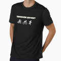 Funny Triathlon Design Threesome Anyone by RozWatts