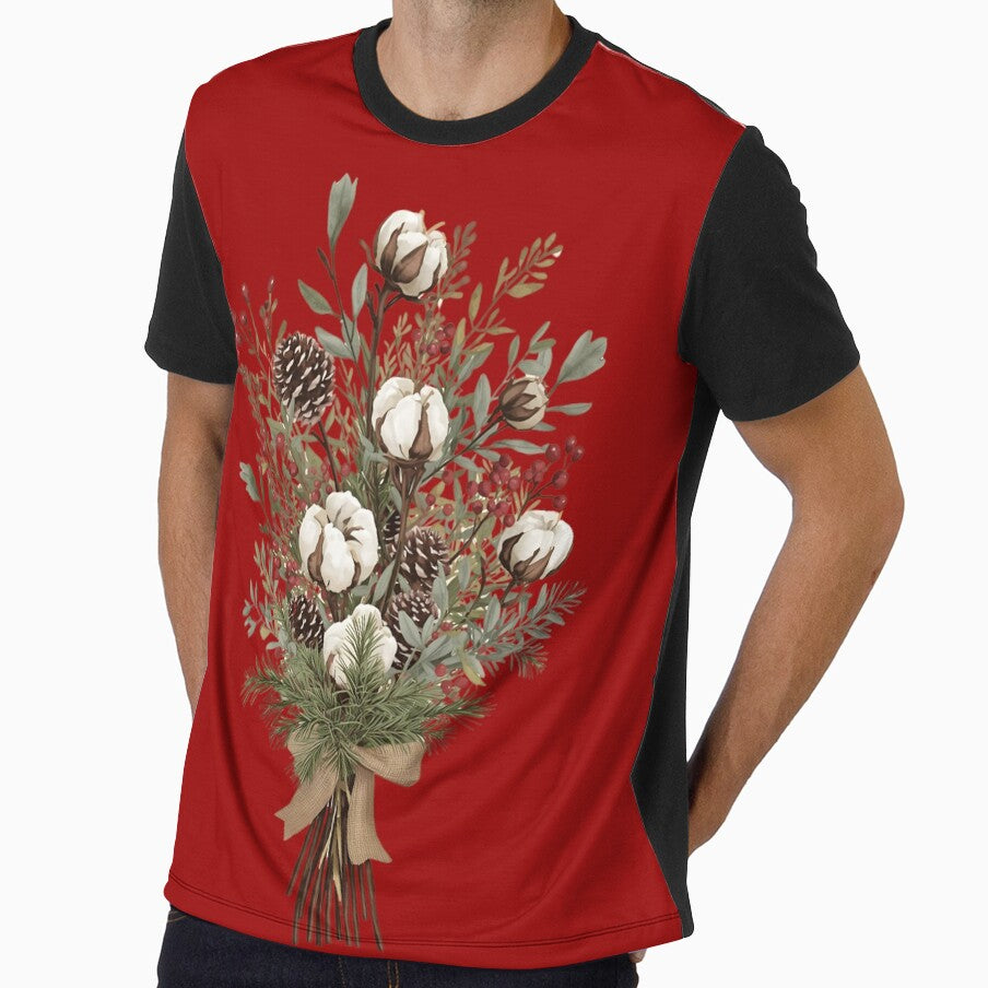 Sage & Cranberry Winter Florals by ChicTrendz