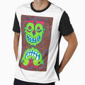 Lover Gift Green Faces by BobbieVonRueden