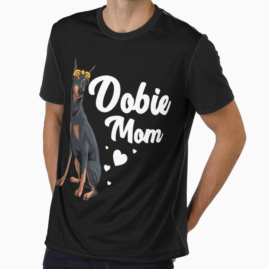Cool Doberman Mom For Women Girls Mother Doberman Pinscher by NancyxEasSHOP