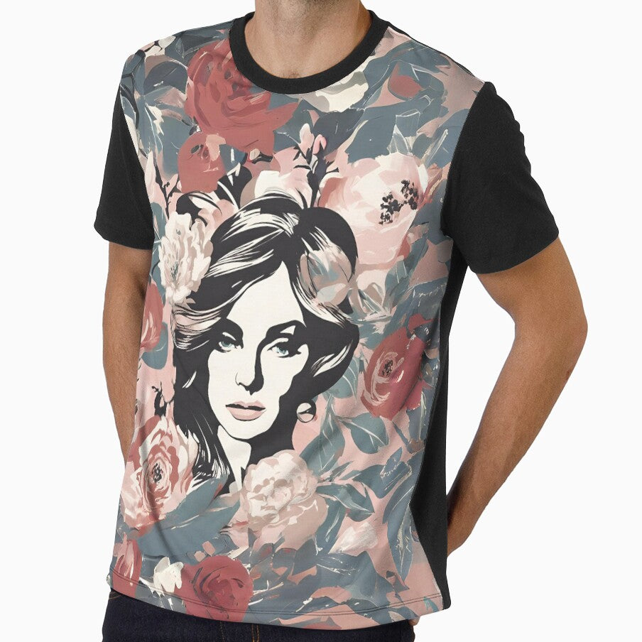 Iconic women floral print by SrumbleArt