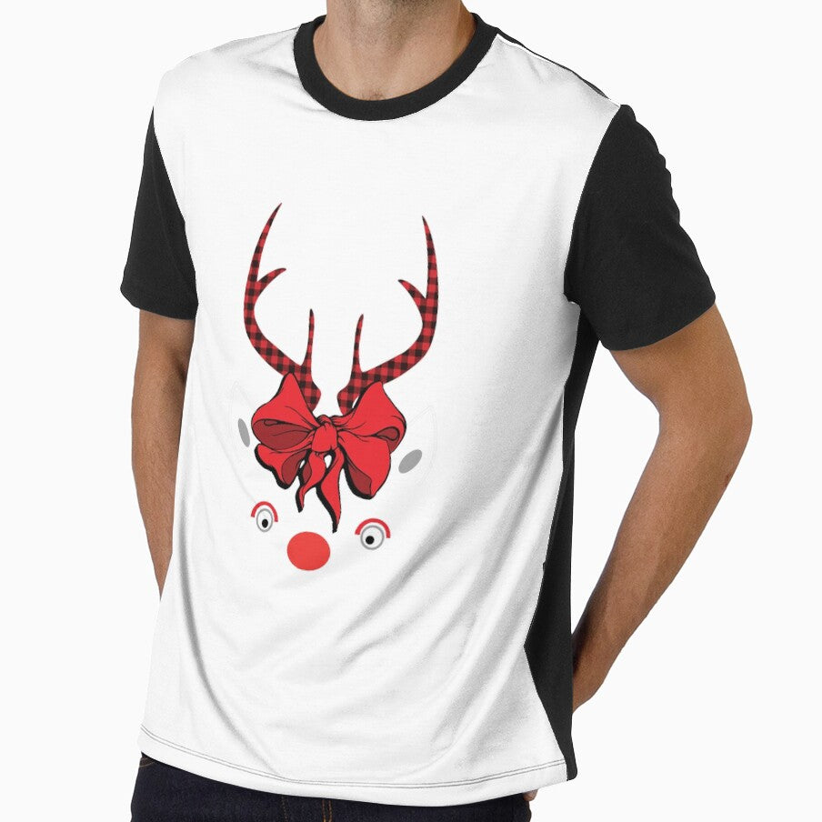 Christmas Reindeer - Rudolph Oversized by Easonseay