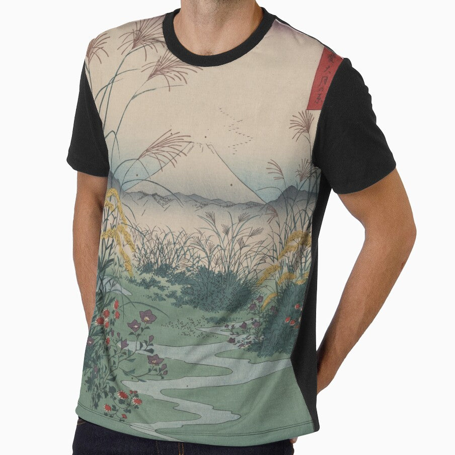 Hiroshige's The Ōtsuki Plain in Kai Province by mosfunky