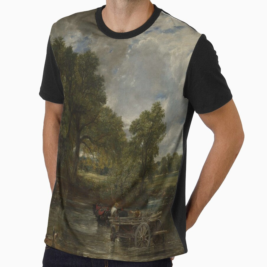 John Constable's The Hay Wain by mosfunky