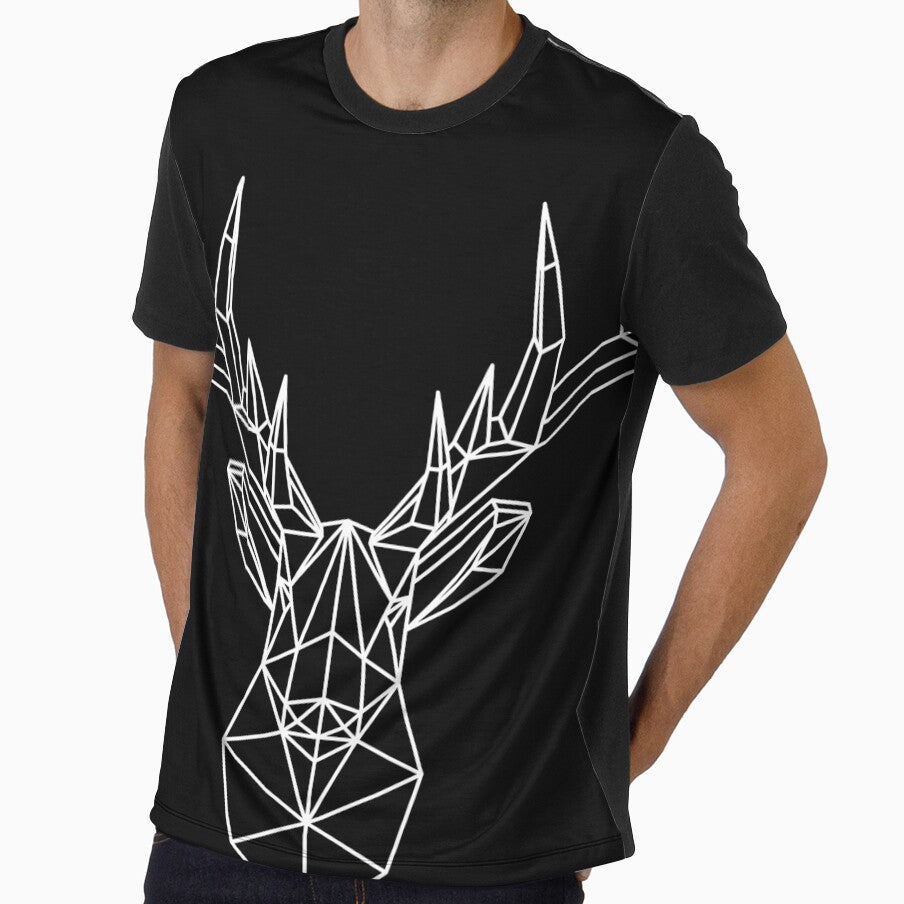 MINIMAL | Geometrical Tribal Elk design by Ienso