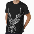 MINIMAL | Geometrical Tribal Elk design by Ienso