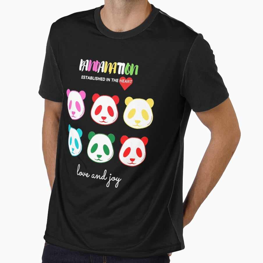 Panda Nation Premium T-Shirt by ZhenKangFang