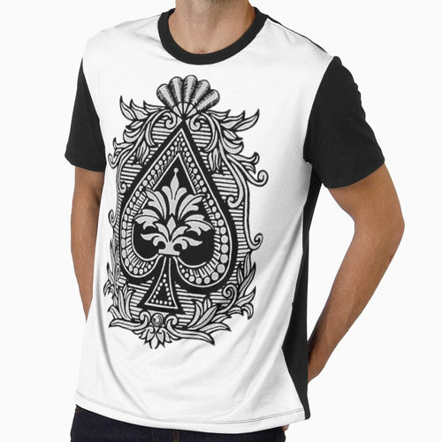 Aces card logo, old school streetwear, classic design by AsARTcrew