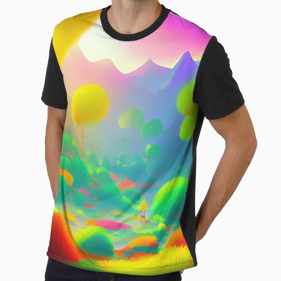 Colorful surreal landscapes scenery with vibrant colors 47 by vishalraifx