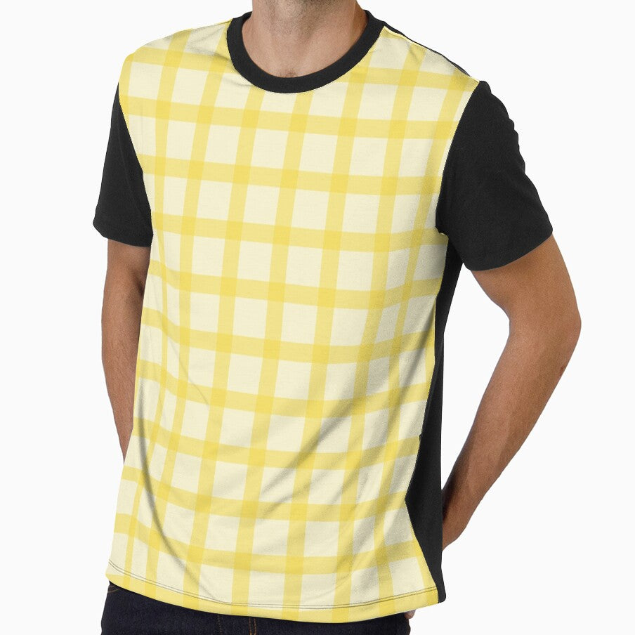 Yellow Checkered Pattern by Manic Purgatory