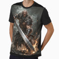 Barbarian Warrior With a Oversized Sword by Mia's Menagerie