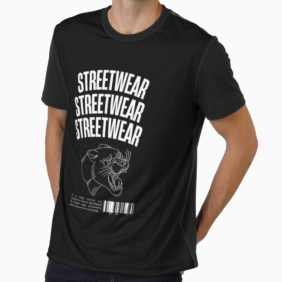Streetwear Panther Graphic Urban Style by VickyAR