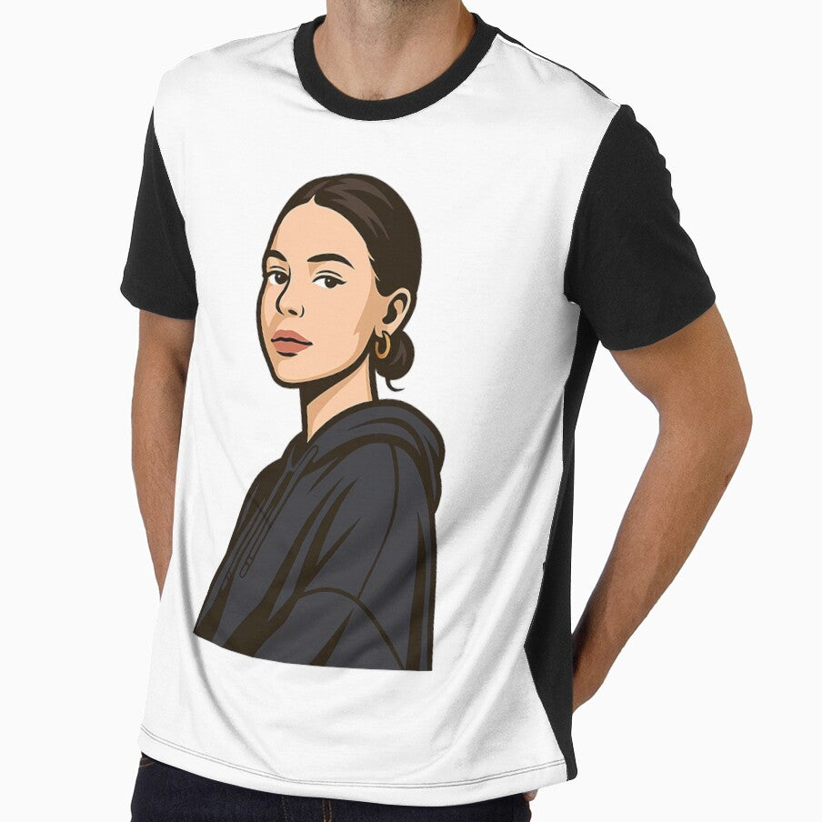 Nina Chuba  Minimalist Streetwear Portrait Art by gazampmacaah