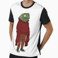 Frog in oversized sweater by AnnaNoor