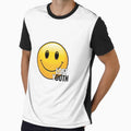 Lost Youth Smiley Face Shirt – Dark Aesthetic Streetwear Graphic Tee by BorenStore