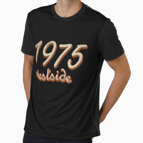 1975 retro text Oversized by zanecorbin